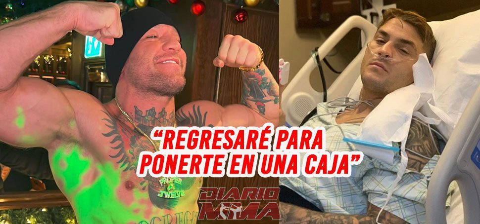 Conor McGregor Dustin Poirier hospital